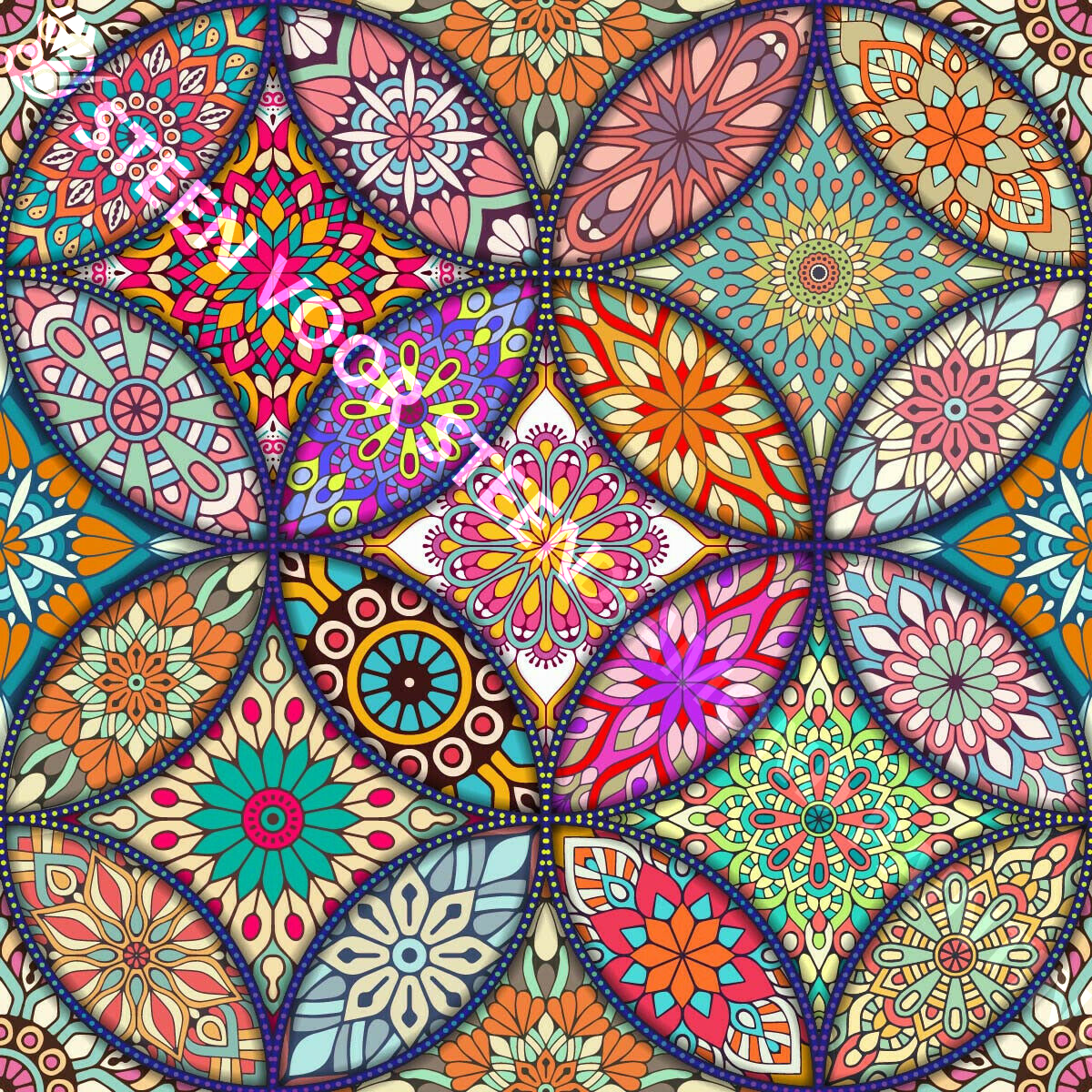 Mandala bunt